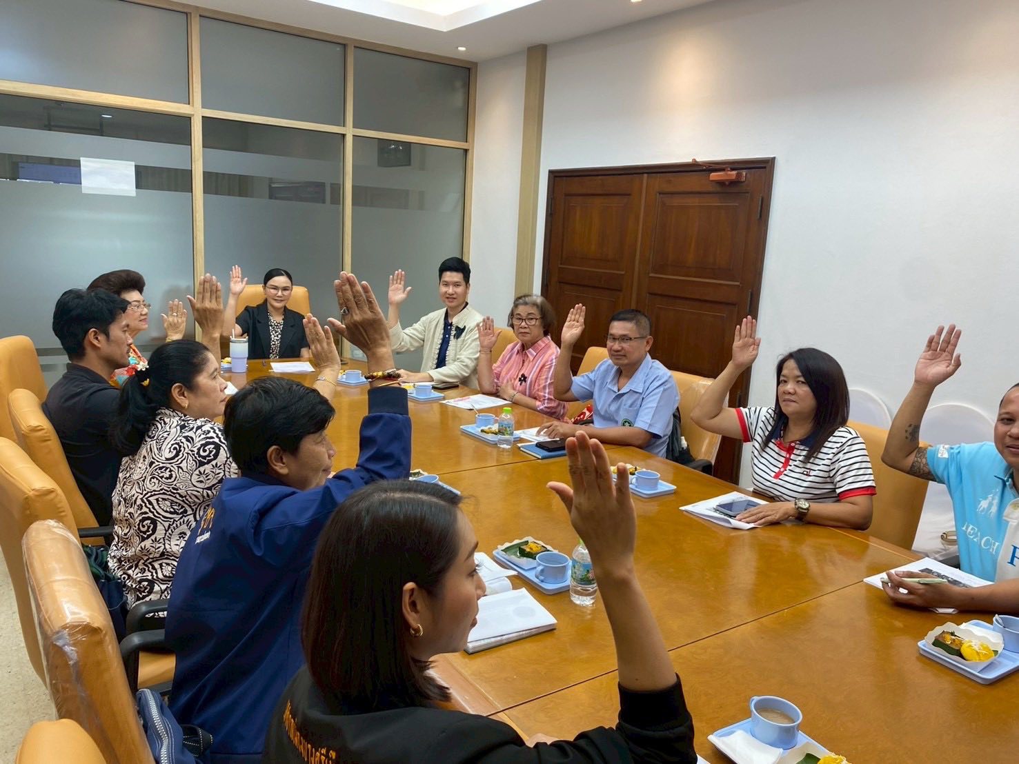 โครงการนำเสนอผลการจัดเก็บและรับรองคุณภาพข้อมูล จปฐ. ระดับอำเภอ